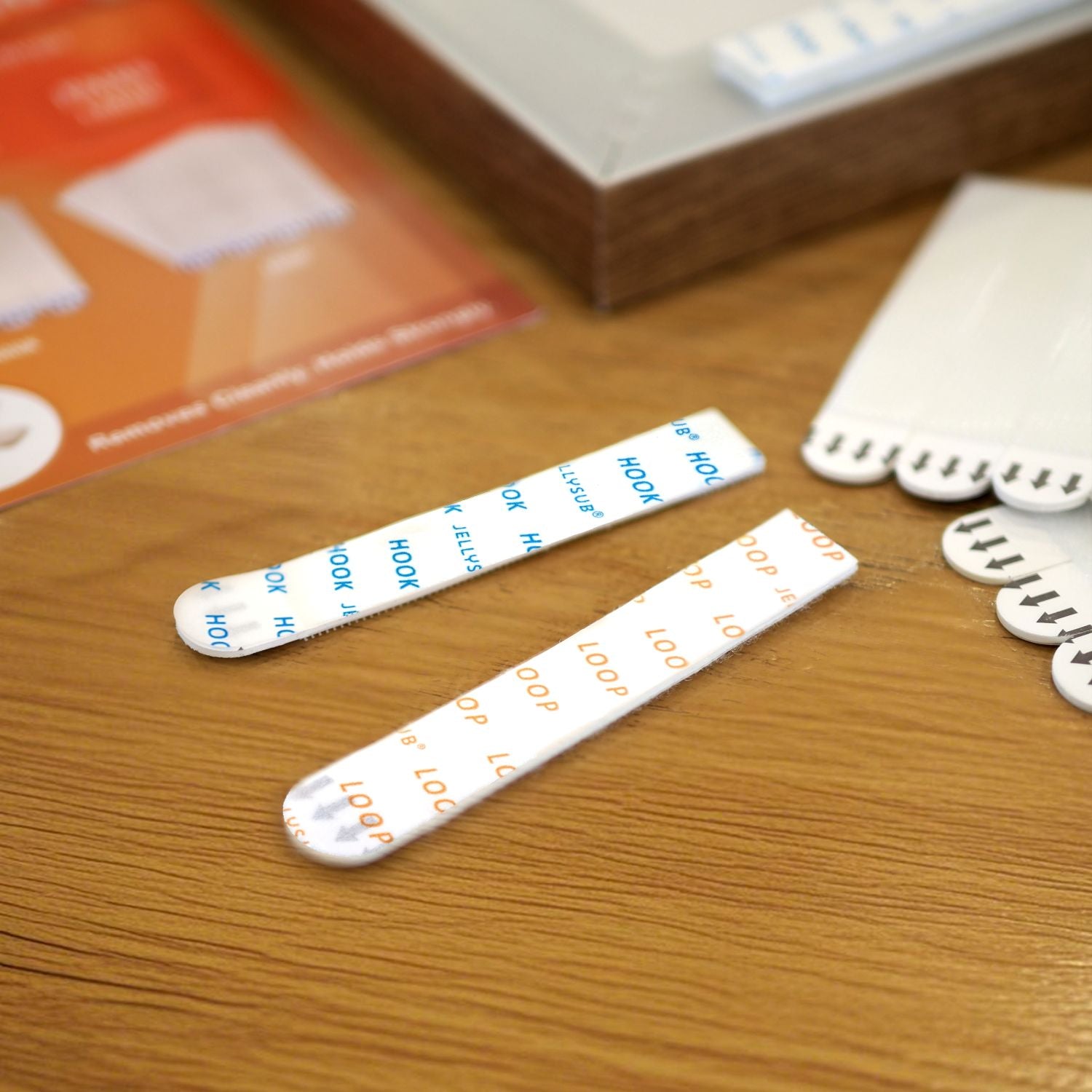 60 Pairs Large Picture Hanging Strips for Damage-Free Hanging